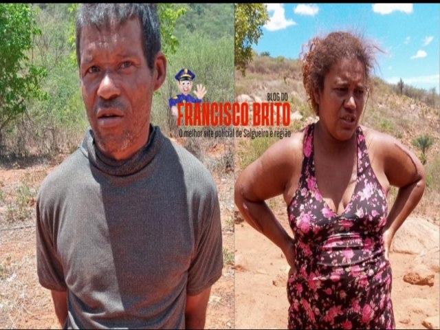 Casal mata idoso em meio a discusso e so presos em flagrante pela polcia militar e civil em Carnaubeira da Penha