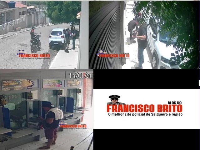 Proprietrio de lotrica  alvo de assalto  mo armada por criminosos em uma moto em Parnamirim - Blog do Francisco Brito.
