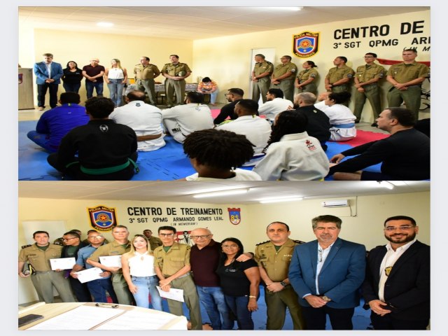 Inaugurao do Centro de Treinamento 3 SGT QPMG Armando Gomes Leal 