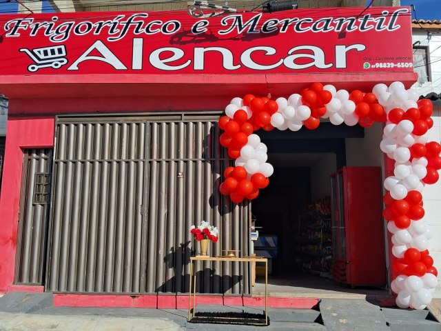 Inaugurao do Frigorfico e Mercantil Alencar no bairro Santa Margarida em Salgueiro - Blog do Francisco Brito.