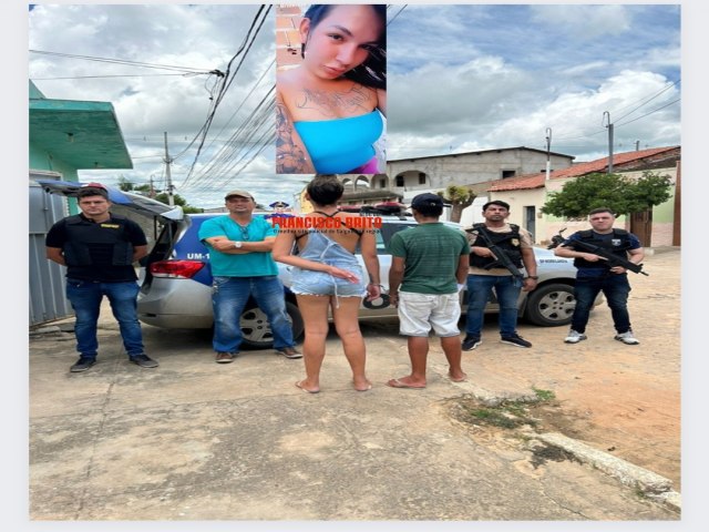Algemas da Paixo: Travesti e Namorado presos pela polcia civil por tentativa de homicdio e furtos em Moreilndia.
