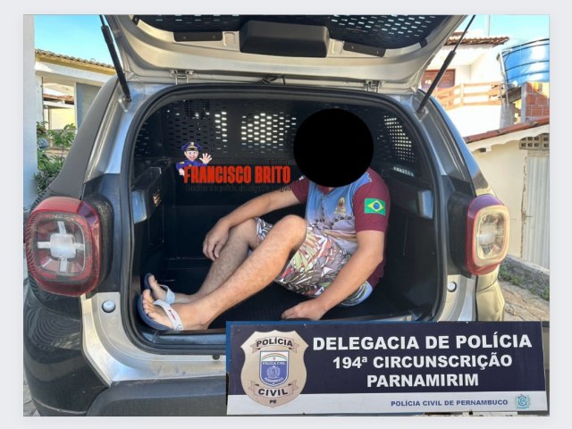 Ao da Polcia Civil resulta na priso de indivduo por tentativa de feminicdio em Parnamirim - Blog do Francisco Brito 