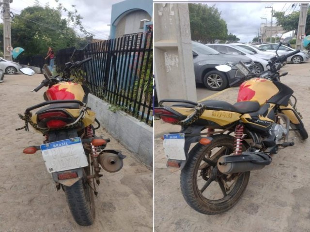 Indivduo foge pulando muros e polcia militar recupera moto furtada na cidade de Petrolina em Salgueiro