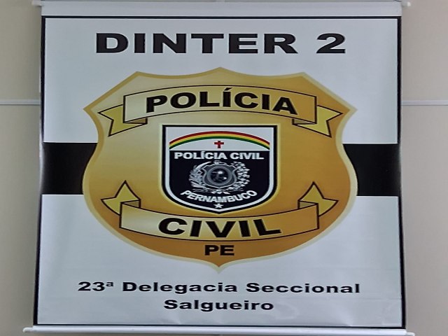 Ao da Polcia Civil de Salgueiro prende investigado por tentativa de homicdio em Mirandiba.