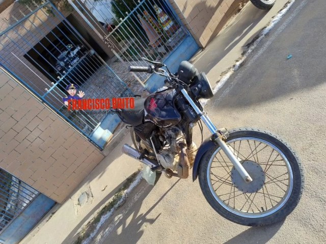 Moto furtada da festa do milho em Cedro-PE  recuperada pela Polcia Civil na cidade de Jardim, Cear