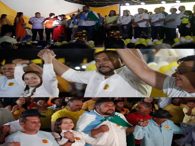 Conveno partidria de Dr. Manoel e Charlene Torres em Carnaubeira da Penha reuniu lderes polticos, lideranas indgenas e milhares de pessoas.