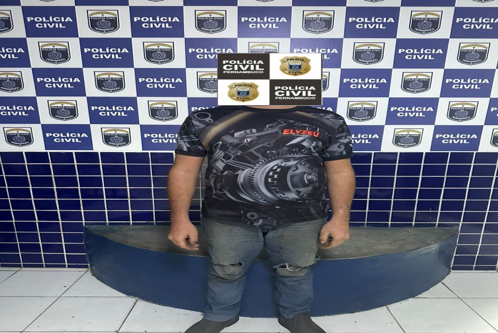 Pol�cia Civil cumpre mandado de pris�o preventivo de acusado de estupro de vulner�vel em Bodoc�