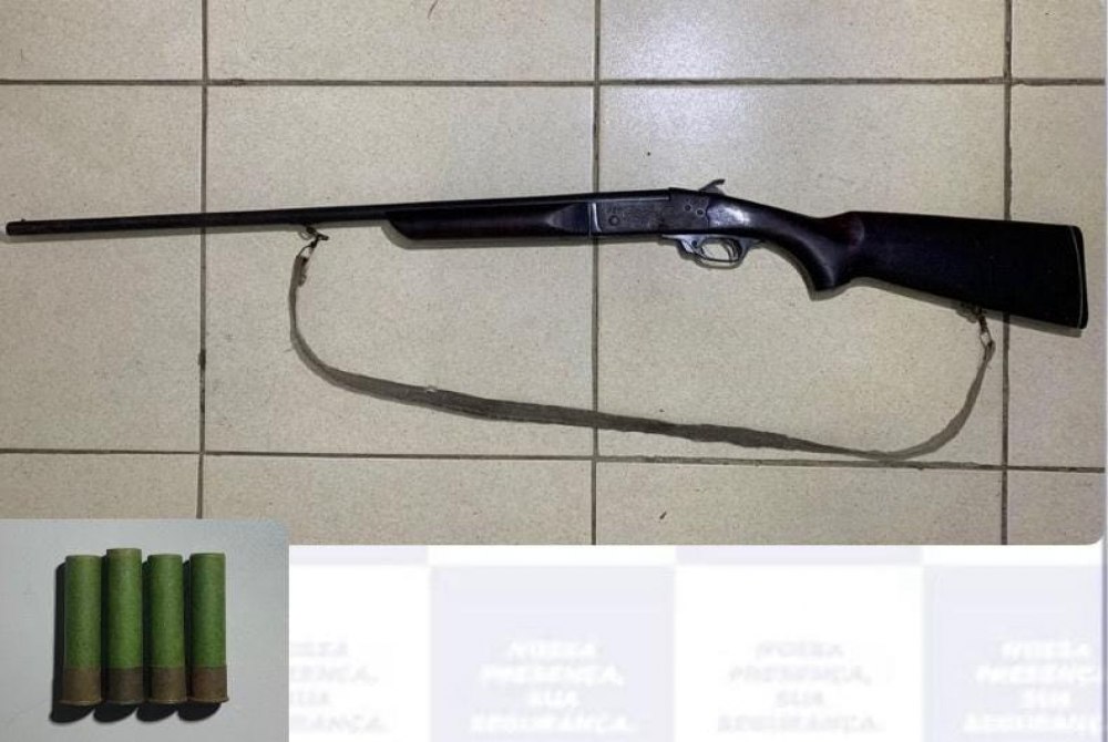 GATI e Malhas da Lei apreendem espingarda calibre 32 durante ocorrência em Cabrobó GATI e Malhas da Lei apreendem espingarda calibre 32 durante ocorrência em Cabrobó