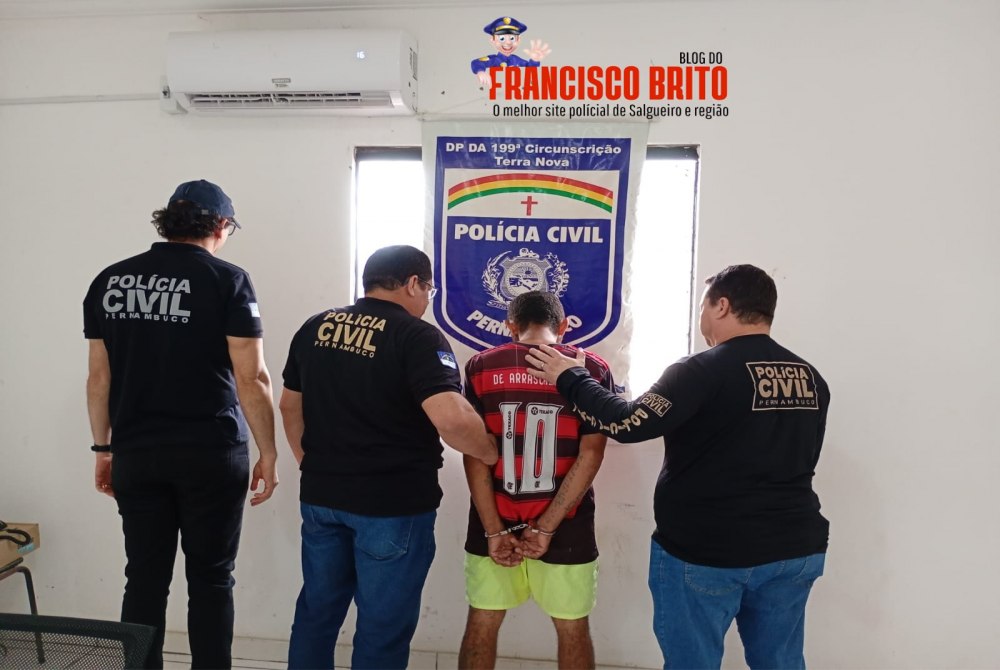 Foragido da Justi�a de Parnamirim por furto qualificado � preso pela Pol�cia Civil em Terra Nova