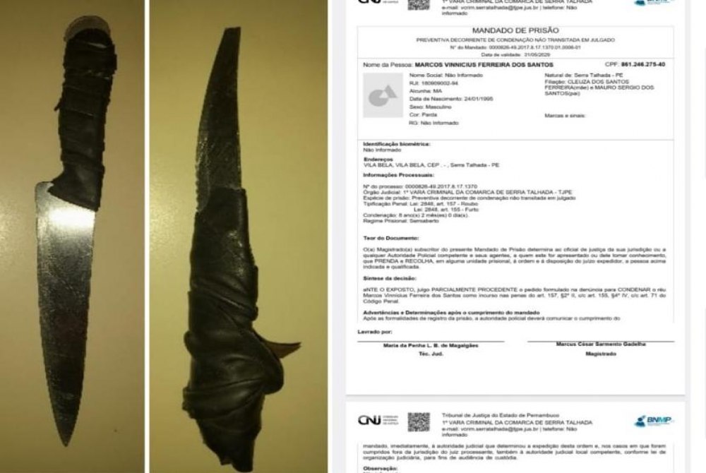 Foragido da Justiça de Serra Talhada por roubo e furto preso pela Polícia Militar na zona rural de Mirandiba Foragido da Justiça de Serra Talhada por roubo e furto preso pela Polícia Militar na zona rural de Mirandiba