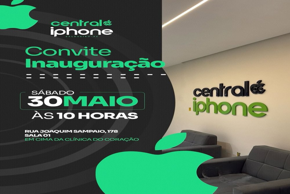 Central do iPhone inaugura novo espa�o neste s�bado em Salgueiro - Blog do Francisco Brito 
