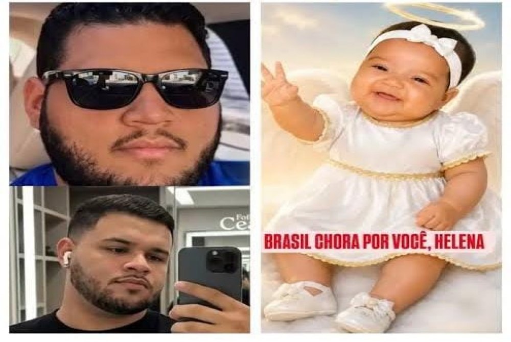 Beb� Helena de 10 meses morre ap�s ser estuprada e asfixiada pelo padrasto e o primo dele.