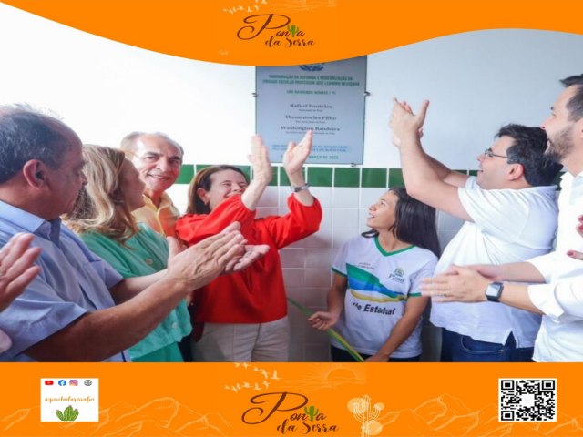 Governador Rafael Fonteles inaugura escolas em So Raimundo Nonato