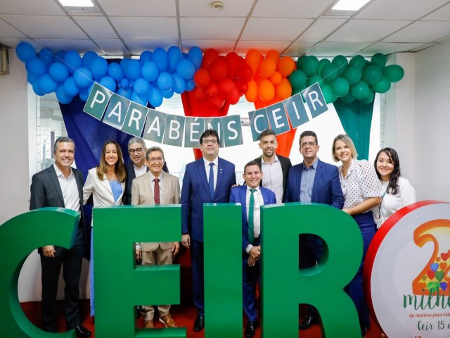 Governador inaugura melhorias e entrega equipamentos durante comemorao dos 15 anos do Ceir