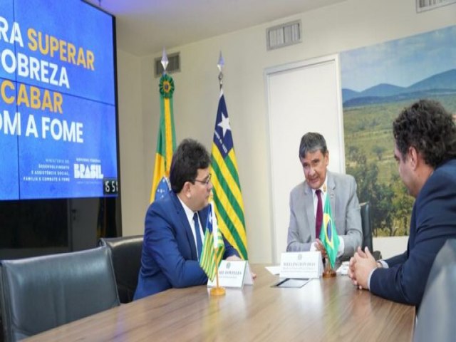 Rafael Fonteles trata da implementao do programa ?Piau sem Fome? no Ministrio do Desenvolvimento Social, em Braslia