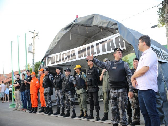 Cerca de 400 policiais militares iro reforar a segurana no Piau Pop