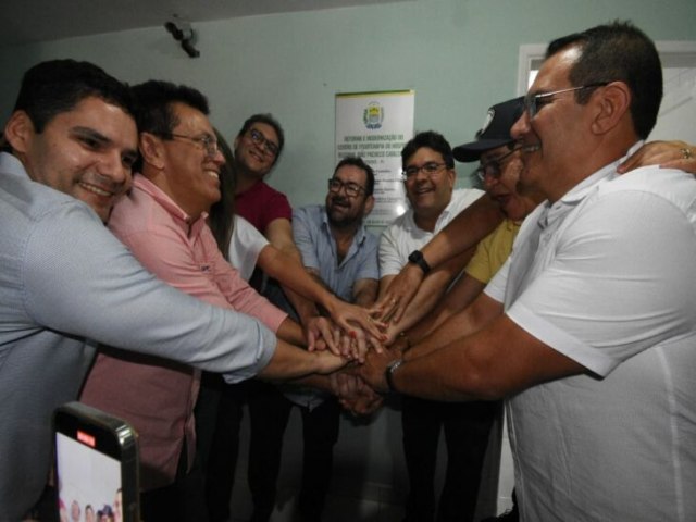 Rafael Fonteles autoriza UTI e inaugura centro de fisioterapia no Hospital Regional de Corrente