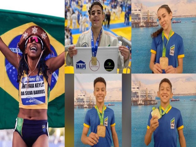 Piauienses ganham ouro e prata no Pan-Americano de Jud e Mundial de Atletismo