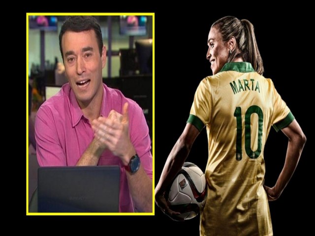 ?Se voc acha que mulher no pode jogar futebol, precisa tratar sua insegurana?, afirma Andr Rizek