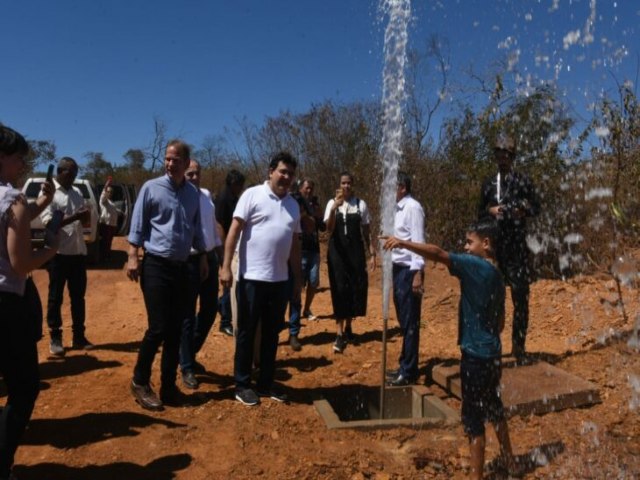 Rafael Fonteles entrega obras de segurana hdrica que beneficiam mais de 2 mil famlias em Jurema (PI)