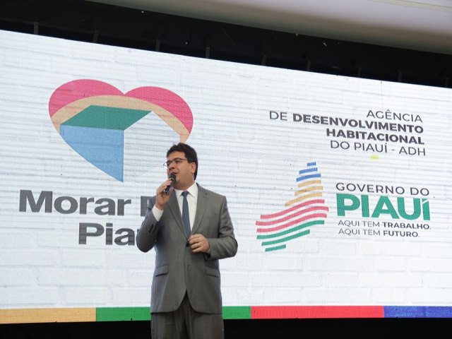  Governador apresenta Morar Bem Piau, programa que ir facilitar a compra de imveis no estado.