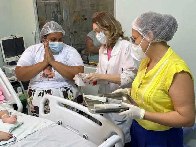 Hospital Infantil aplica medicamento mais caro do mundo em paciente do Rio Grande do Norte