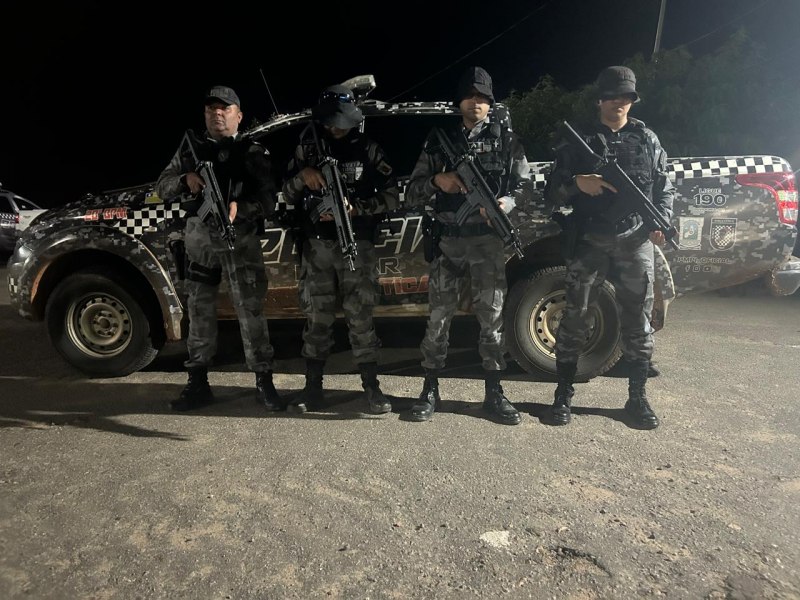 POLCIA MILITAR DO PIAU DEPARTAMENTO GERAL DE OPERAES COMANDO DE POLICIAMENTO DO  SEMIRIDO 1 CIA/20 BPM FORA TTICA