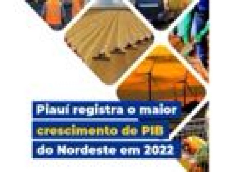 PIB do Piau cresce e ocupa o 1 lugar no Nordeste