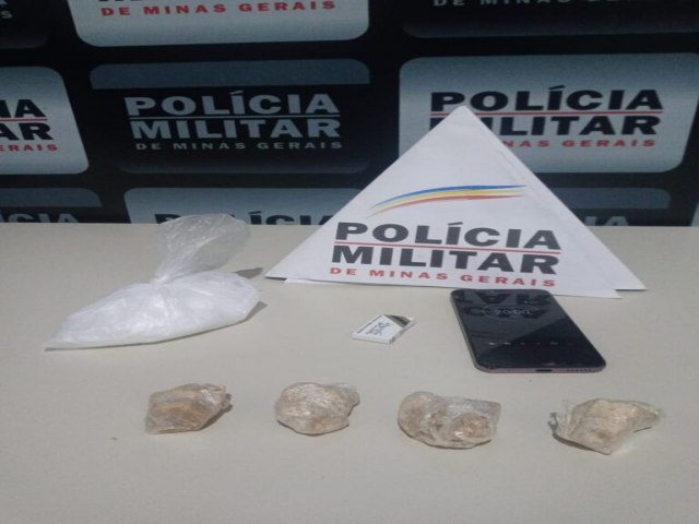 Carangola - PM prende indivduo que foi at a cidade buscar drogas para comercializar em Miradouro