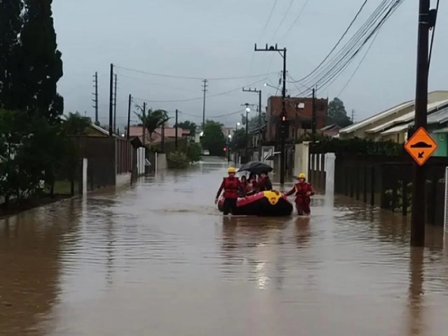 Emergência em Santa Catarina: Chuvas intensas afetam mais de 130 municípios