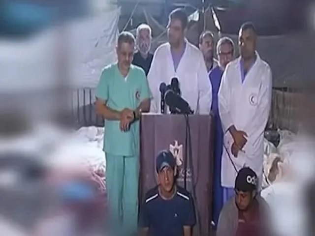 Hospital em Gaza bombardeado resulta em coletiva de médicos entre vítimas