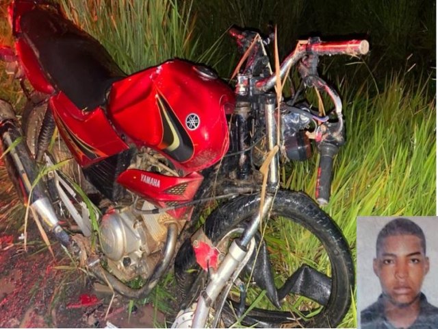Muria - Coliso entre carro e motocicleta mata morador de Baro do Monte Alto