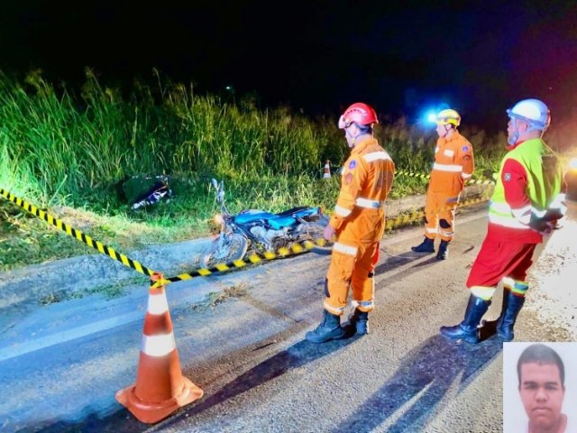Motociclista morre aps queda de moto na BR-116 entre Itamuri e Miradouro
