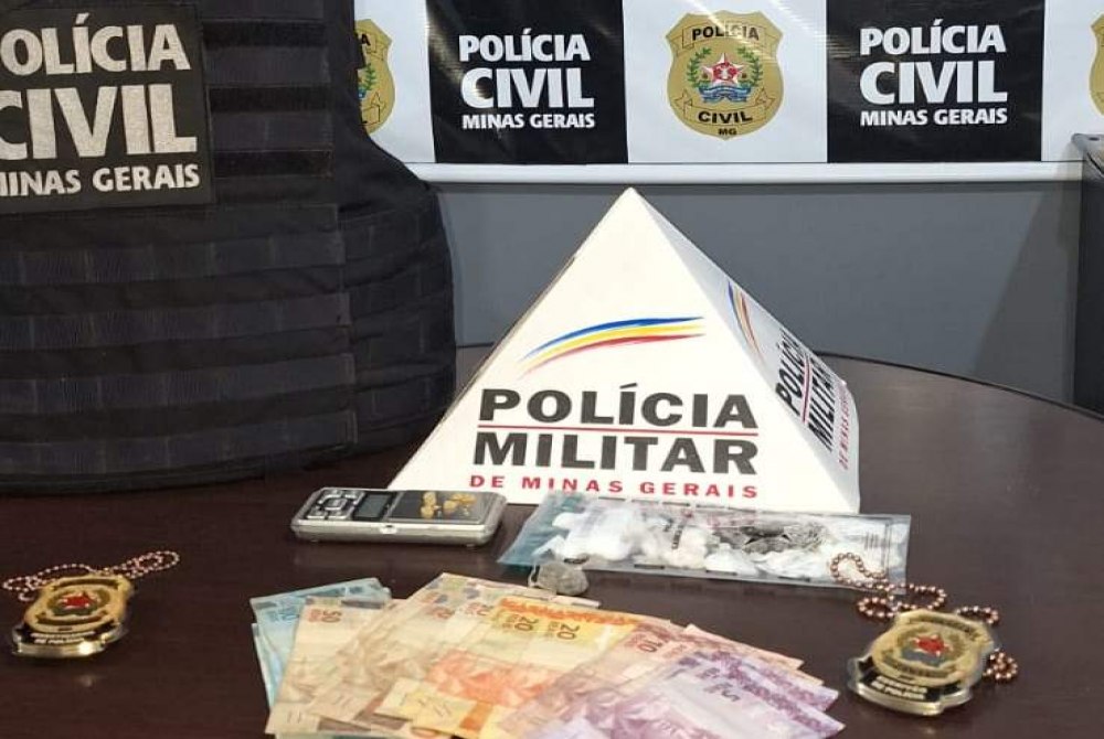 Matip�-MG: Dois homens s�o presos em opera��o da PC e PM