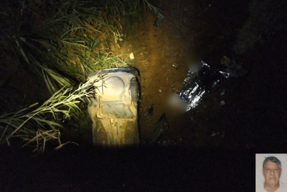 Muria�-MG: Homem morre ap�s cair com carro de ponte na BR-116, em trecho pr�ximo a Itamuri
