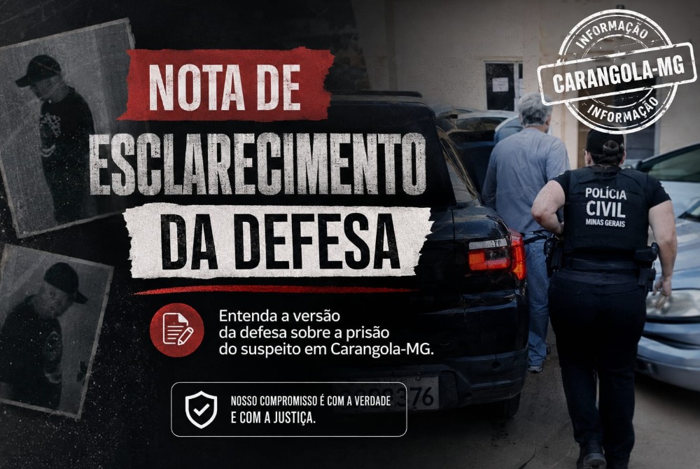 Nota de Esclarecimento: Defesa de investigado na 