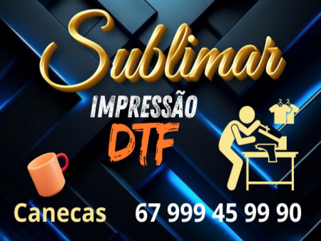 SUBLIMAO EM CANECAS E SUBLIMAO EM DTF