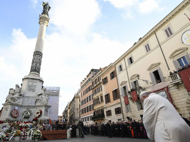 Papa ir presidir cerimnia em homenagem  Imaculada Conceio