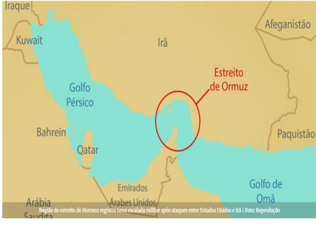 Guerra entre EUA e Ir� amplia tens�o no estreito de Hormuz e amea�a navega��o
