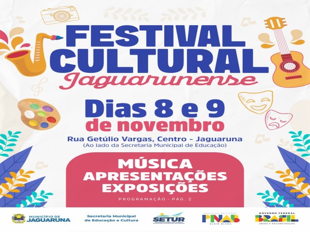 Jaguaruna Promove Festival Cultural com Msica, Arte e Tradio