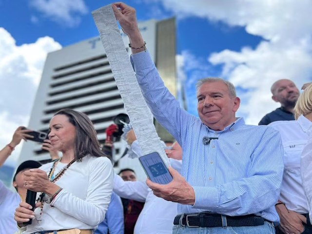 Gonzlez se autoproclama presidente da Venezuela: Ganhamos esta eleio