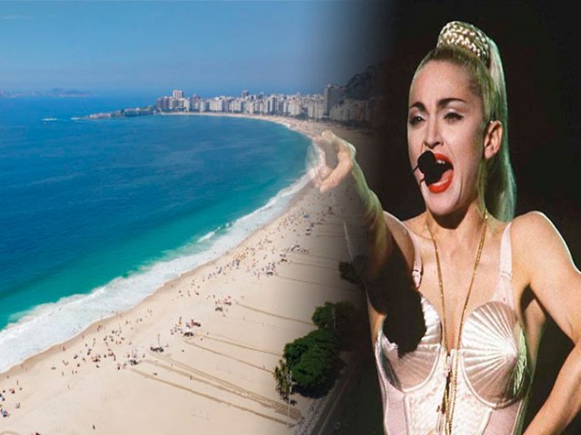 Madonna a maior cantora Pop do mundo chegar hoje ao Brasil