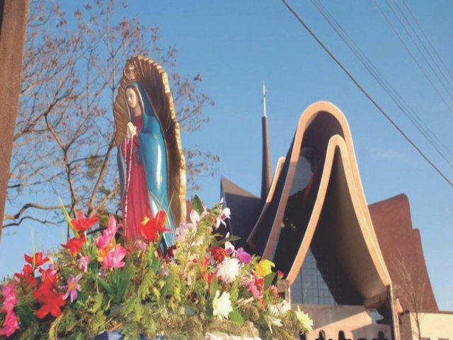 Ms de Nossa Senhora de Guadalupe ser marcado por celebraes em Foz