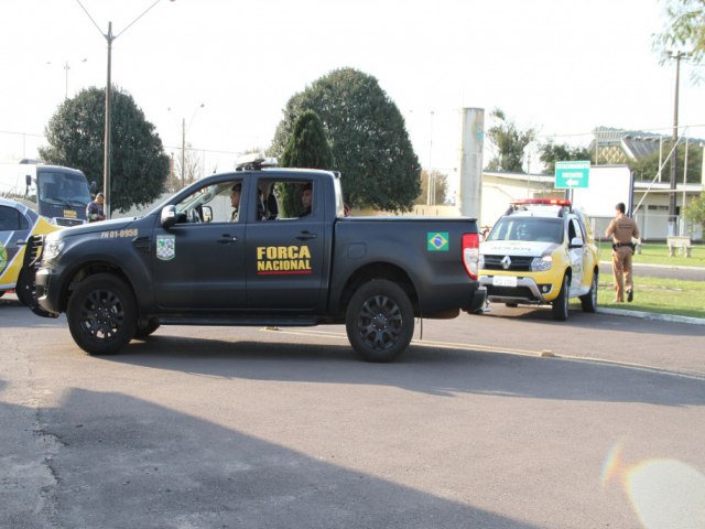 Paran ter apoio da Fora Nacional de Segurana na regio Oeste