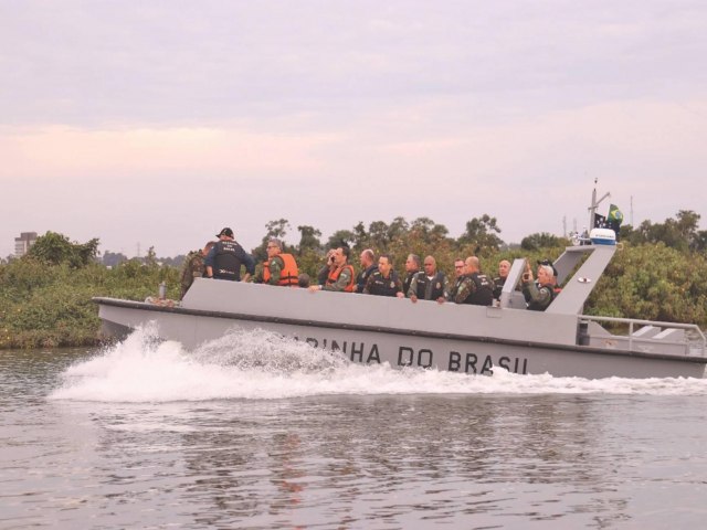 Marinha encerra Operação Ágata com apreensão de R$ 83,4 milhões em ilícitos