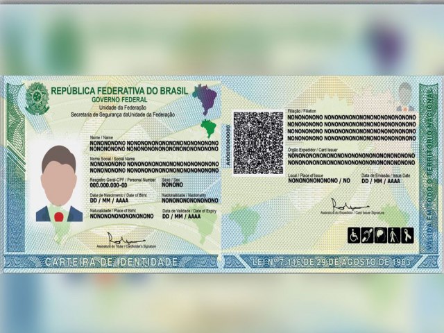 Nova Carteira de Identidade Nacional começa a ser emitida no Brasil