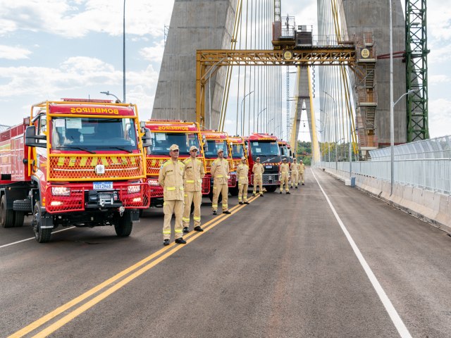 Itaipu e Governo do Estado fazem última vistoria na Ponte da Integração