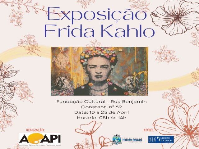 Fundação Cultural recebe exposição em homenagem a Frida Kahlo