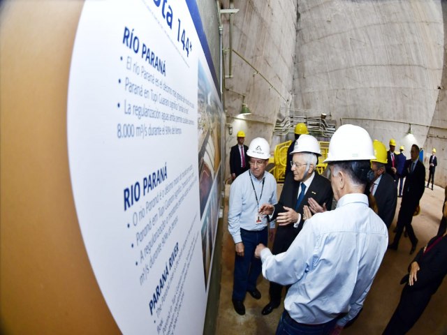Monumento da humanidade”, diz presidente da Itália sobre usina de Itaipu durante visita à hidrelétrica