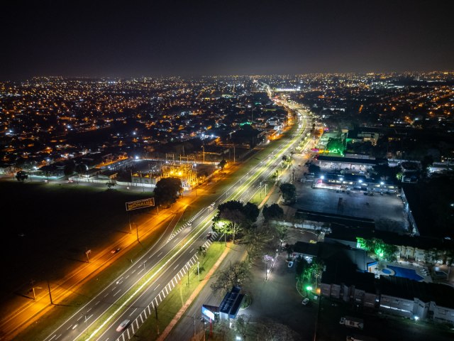 Obra de iluminao financiada pela Itaipu ser entregue em setembro